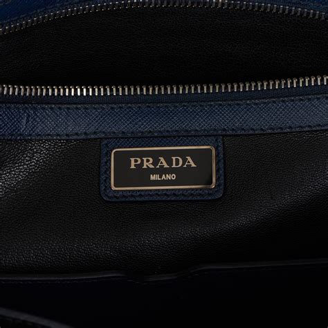 prada saffiano tote baltic blue|Prada Livermore.